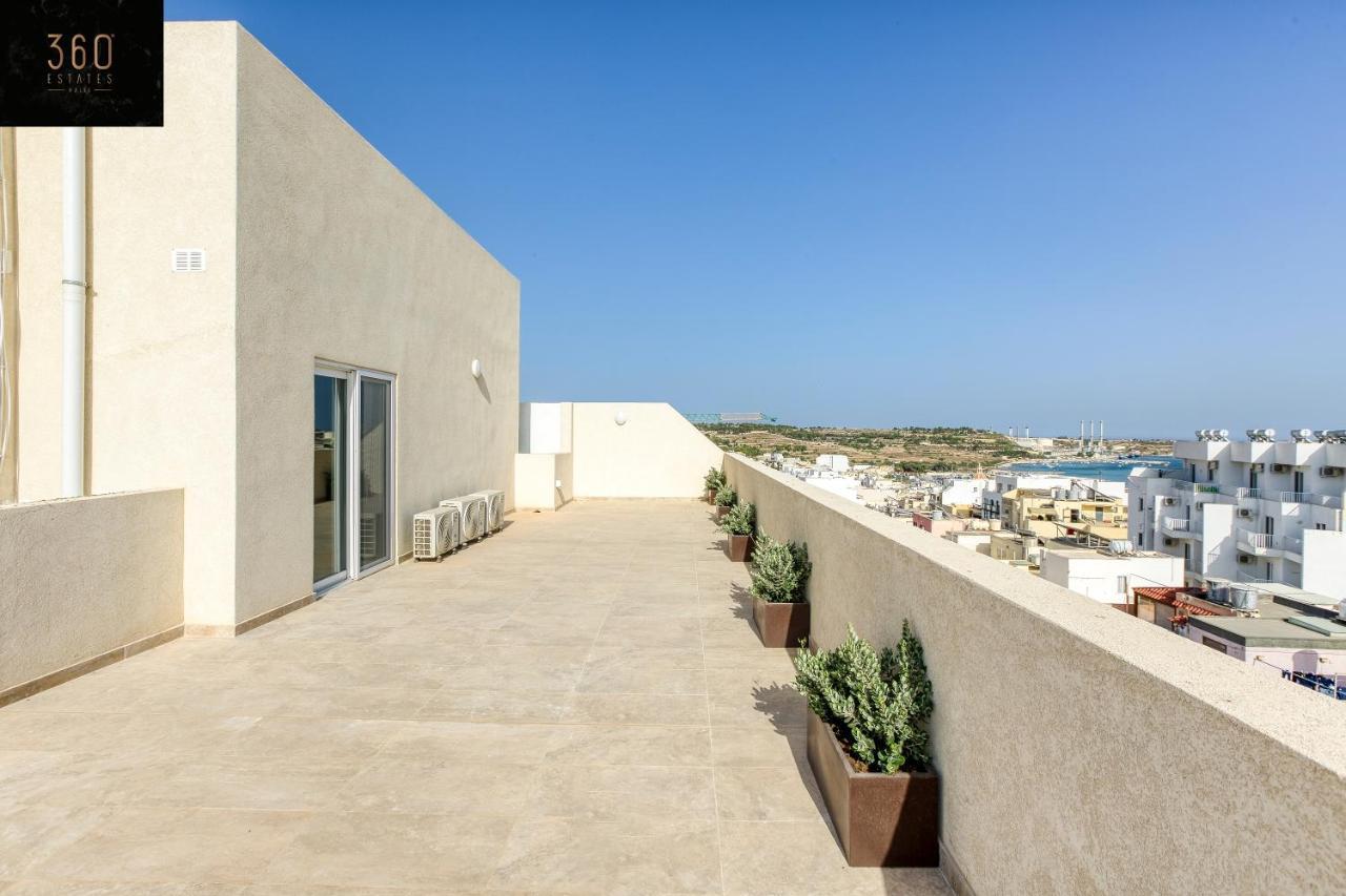 Appartamento Luxury Beautiful Penthouse With Amazing Views & Ac By 360 Estates Marsaxlokk Esterno foto